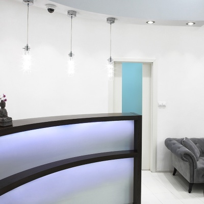 L’intérieur de la clinique