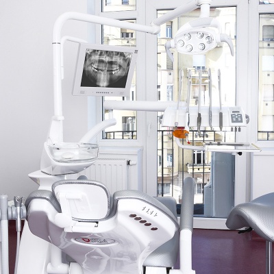 L’intérieur de la clinique