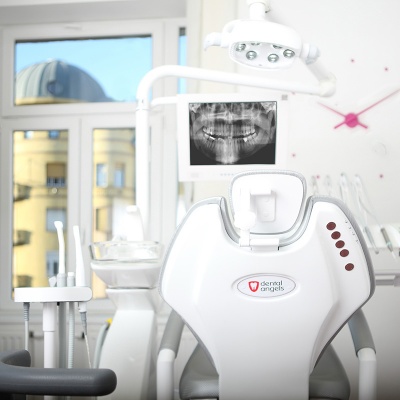 L’intérieur de la clinique