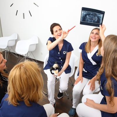 La vie à la clinique